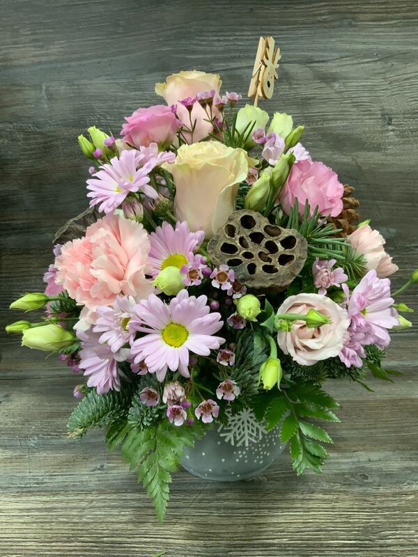 Flowers delivered to customer
