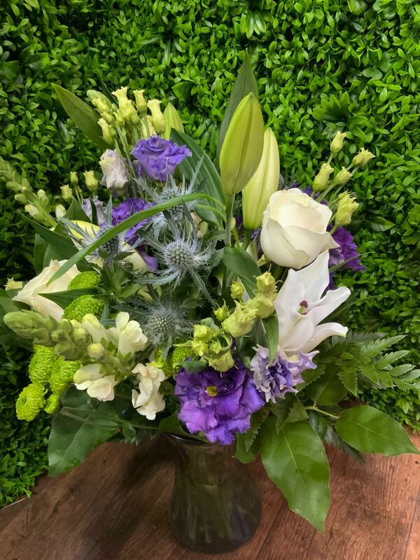 Flowers delivered to customer