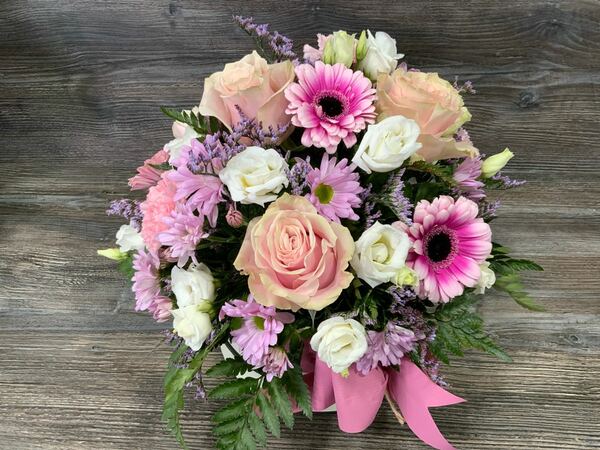 Flowers delivered to customer