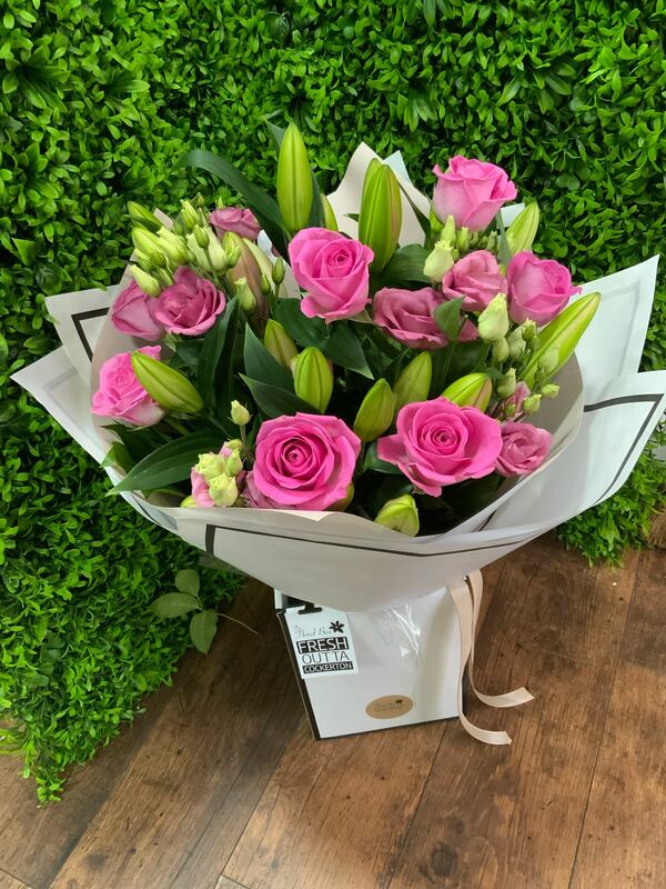 Flowers delivered to customer
