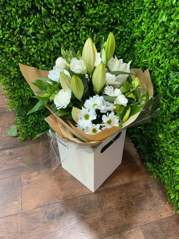 Flowers delivered to customer