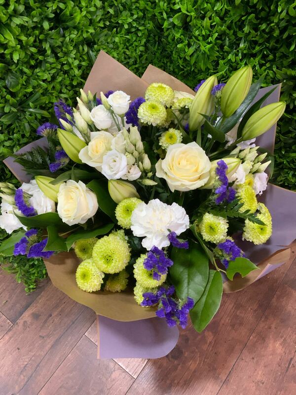 Flowers delivered to customer