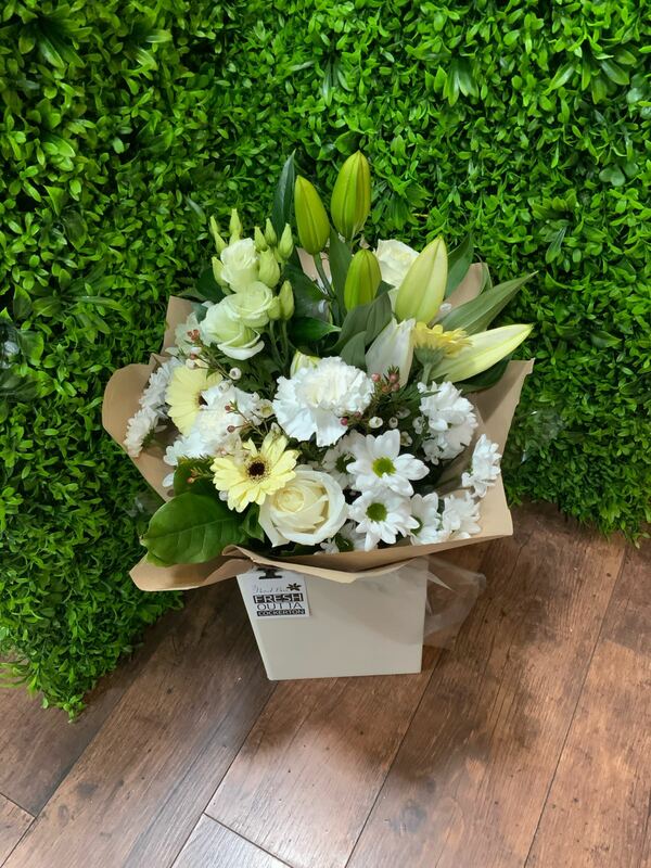 Flowers delivered to customer