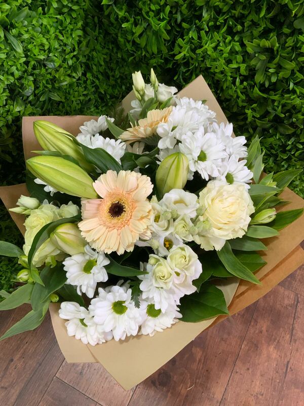 Flowers delivered to customer