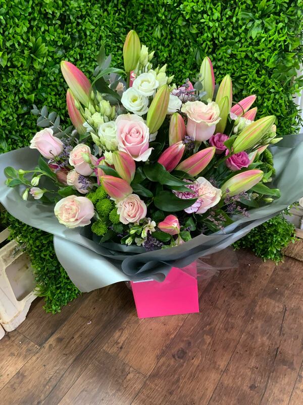 Flowers delivered to customer