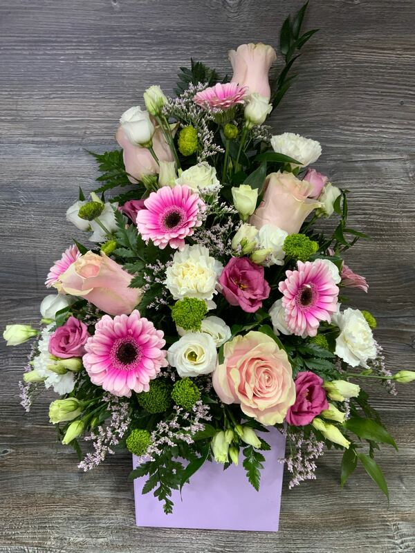 Flowers delivered to customer