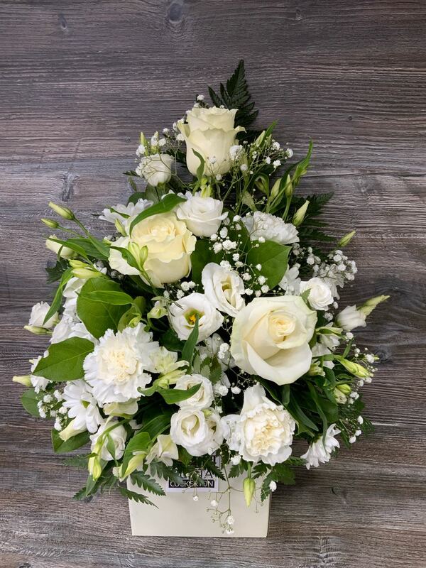 Flowers delivered to customer