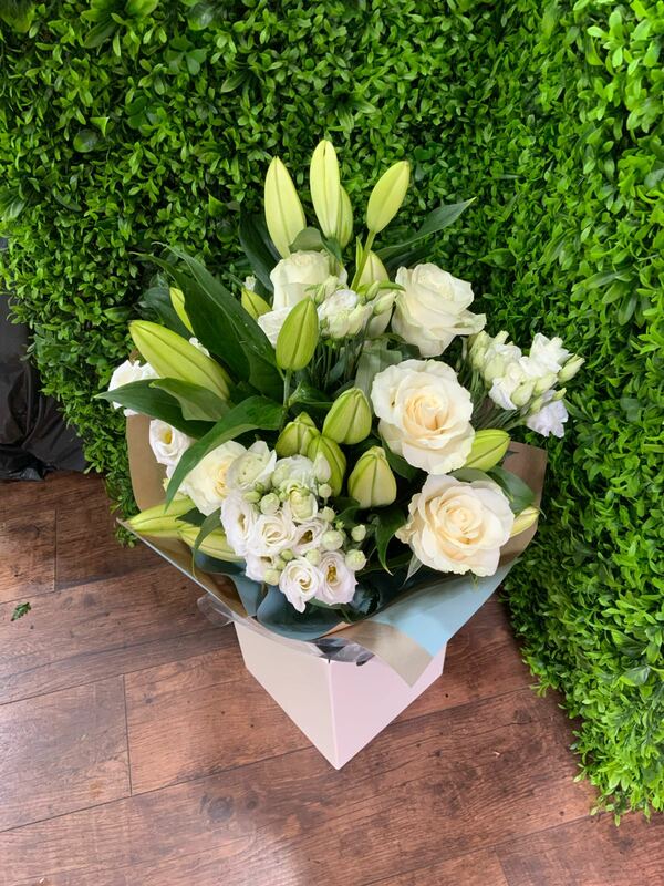 Flowers delivered to customer
