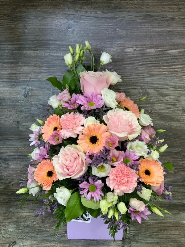 Flowers delivered to customer