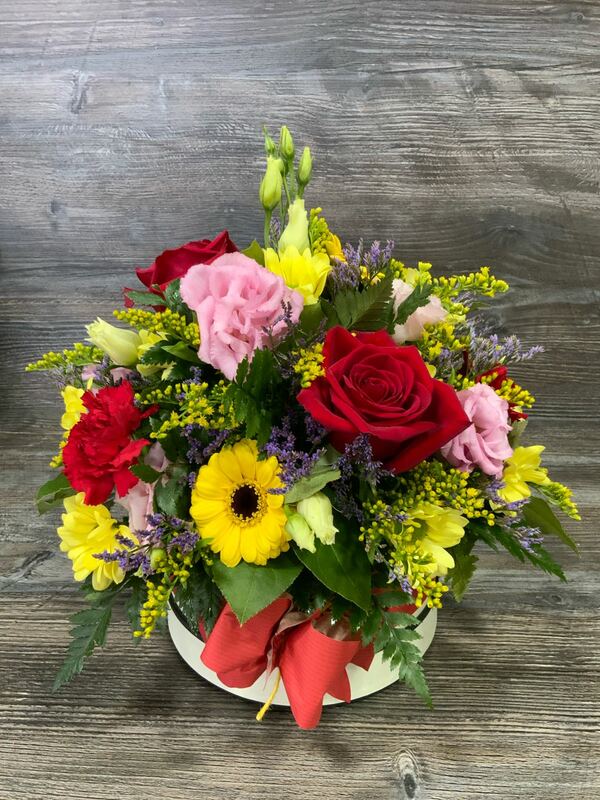 Flowers delivered to customer
