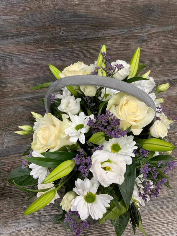 Flowers delivered to customer