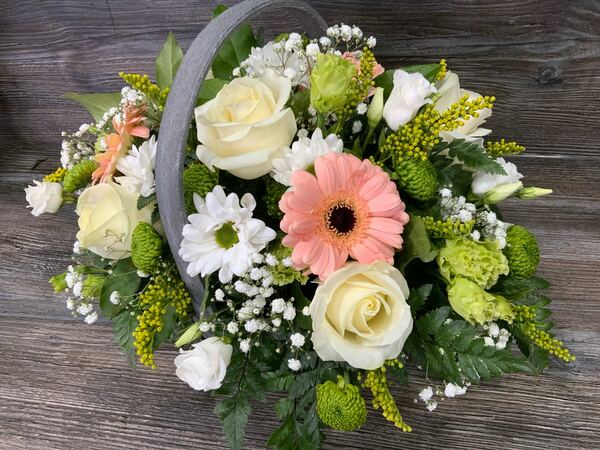 Flowers delivered to customer