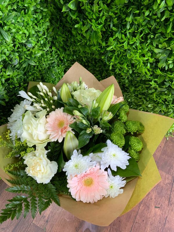 Flowers delivered to customer