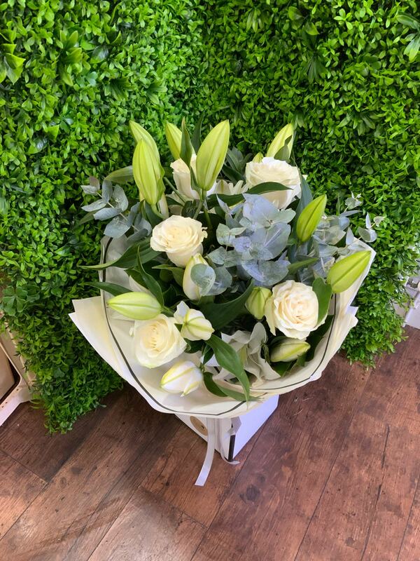Flowers delivered to customer