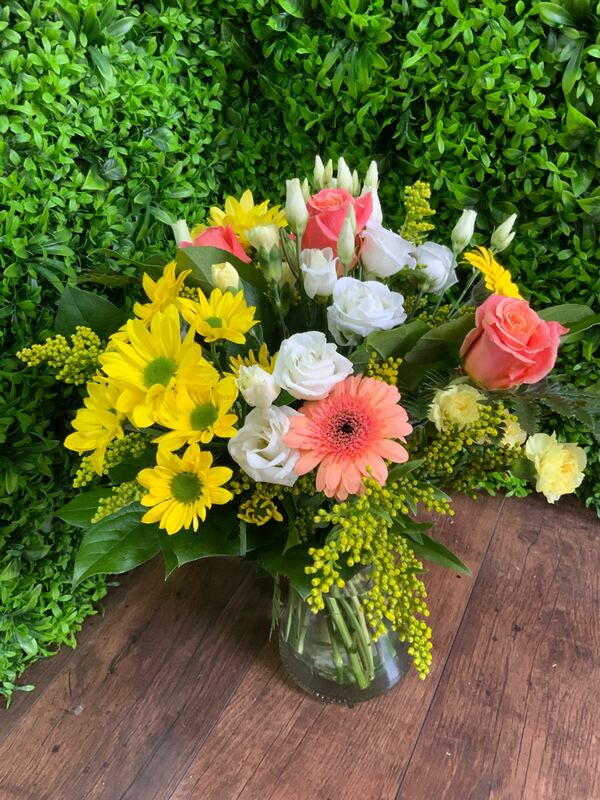Flowers delivered to customer