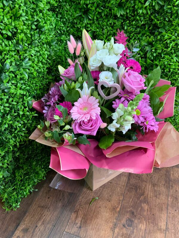 Flowers delivered to customer