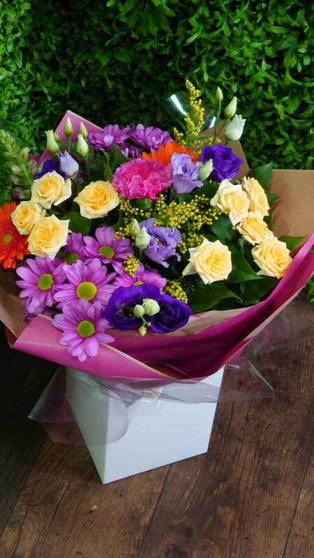 Flowers delivered to customer