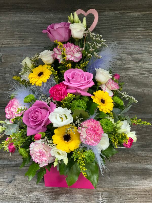 Flowers delivered to customer