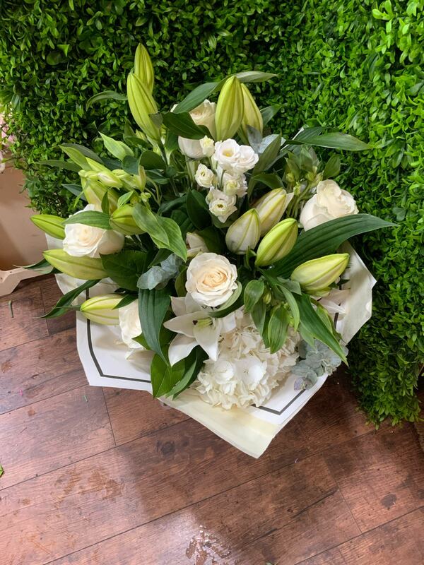 Flowers delivered to customer