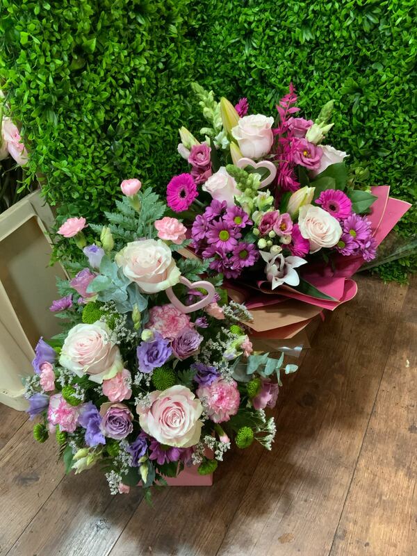 Flowers delivered to customer