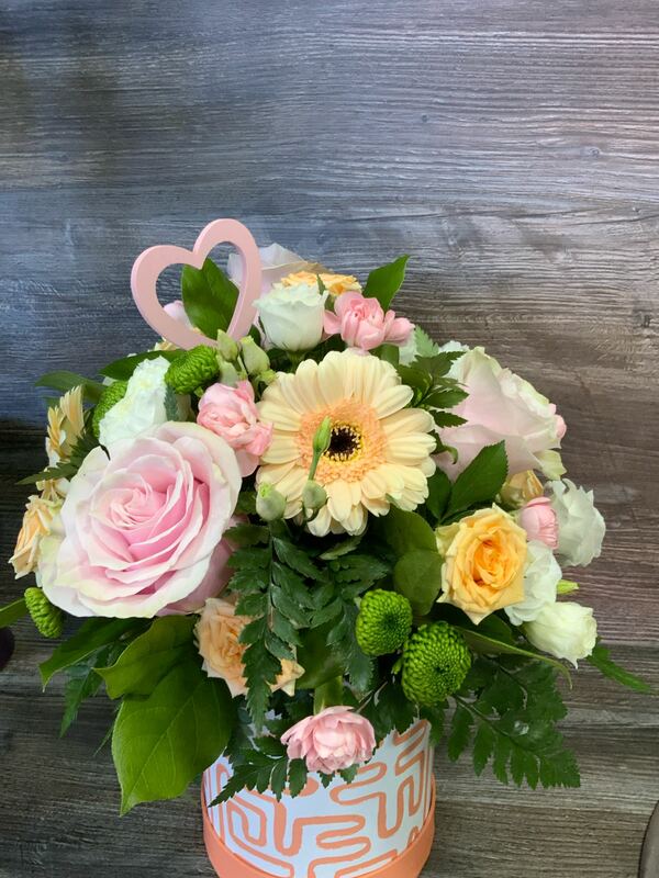 Flowers delivered to customer