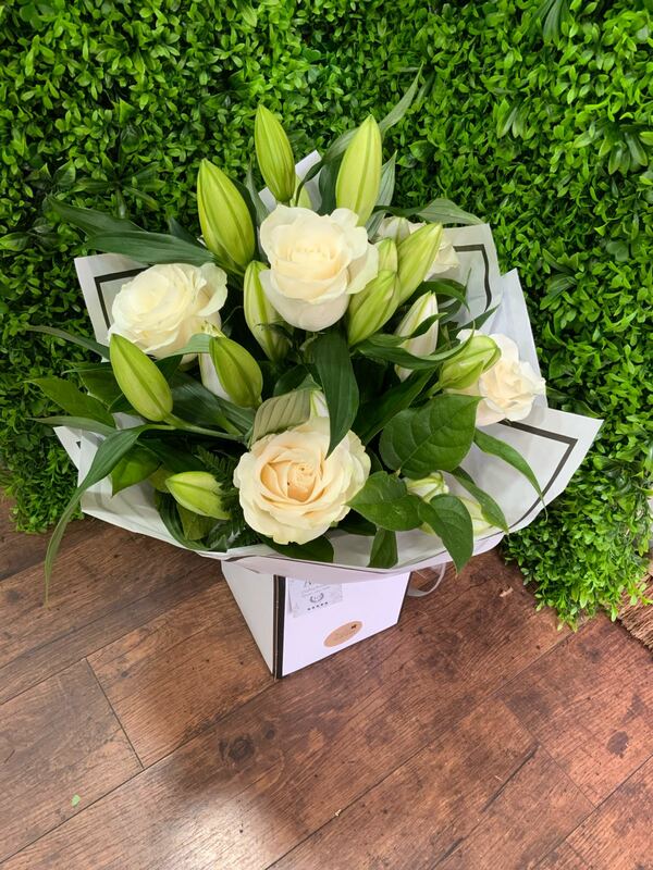 Flowers delivered to customer