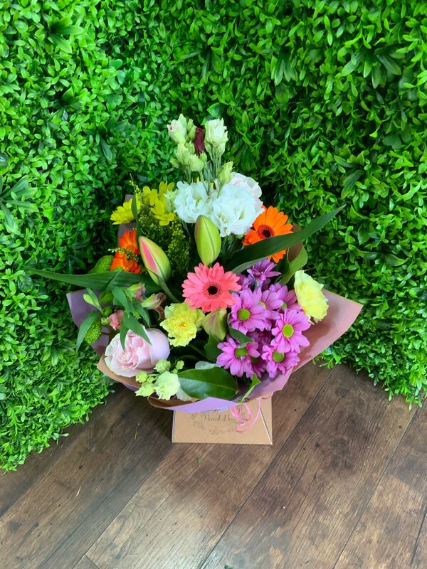 Flowers delivered to customer