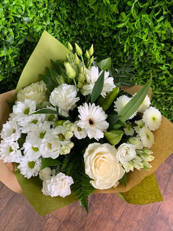 Flowers delivered to customer