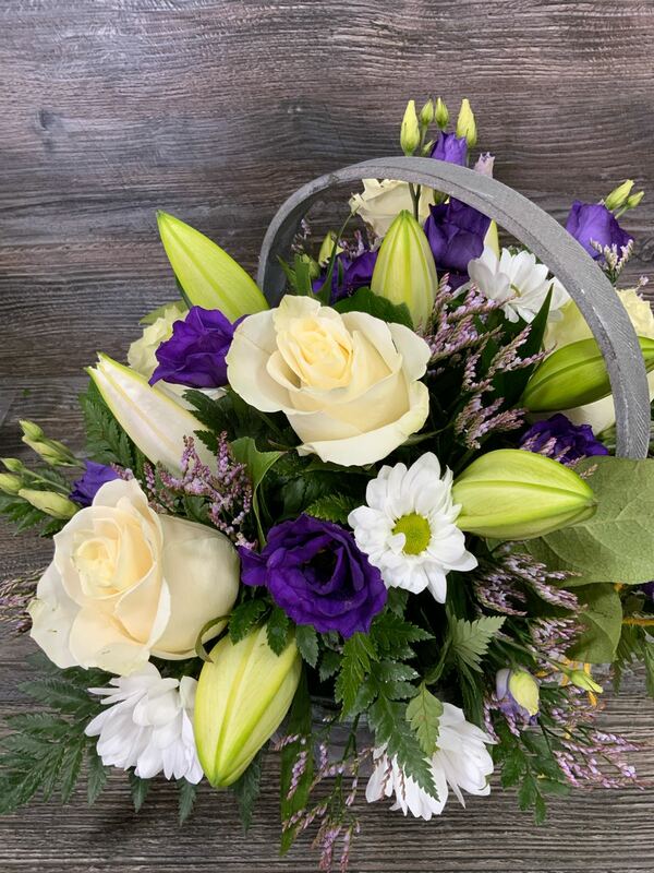 Flowers delivered to customer