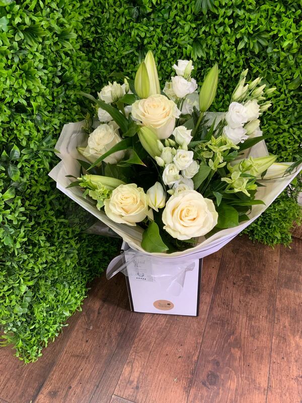 Flowers delivered to customer