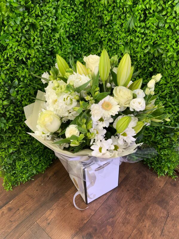 Flowers delivered to customer