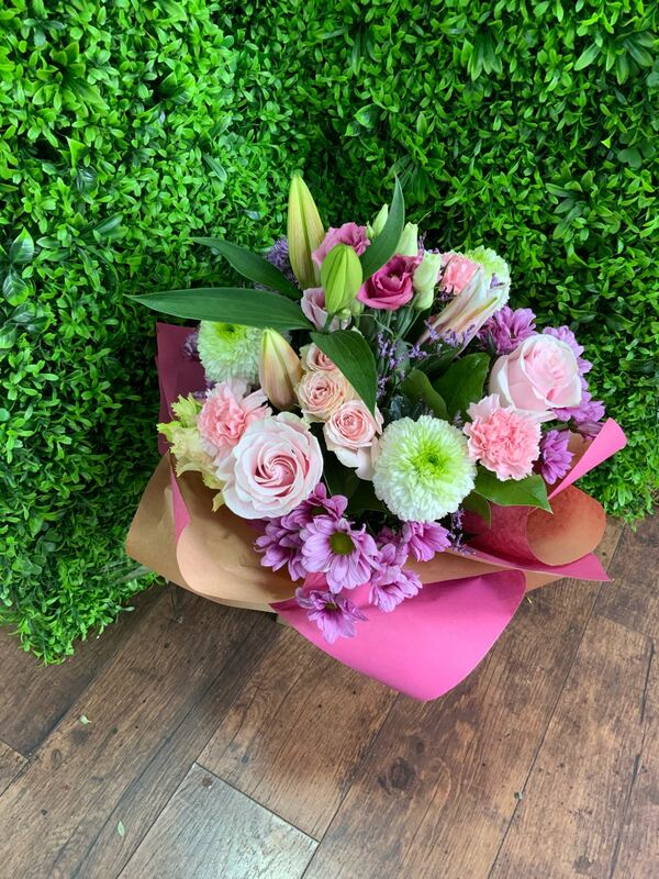Flowers delivered to customer