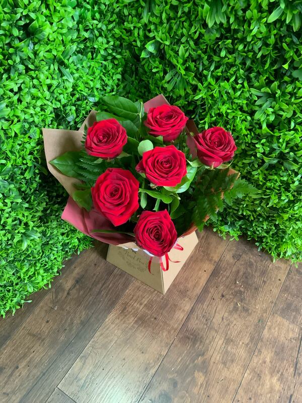 Flowers delivered to customer