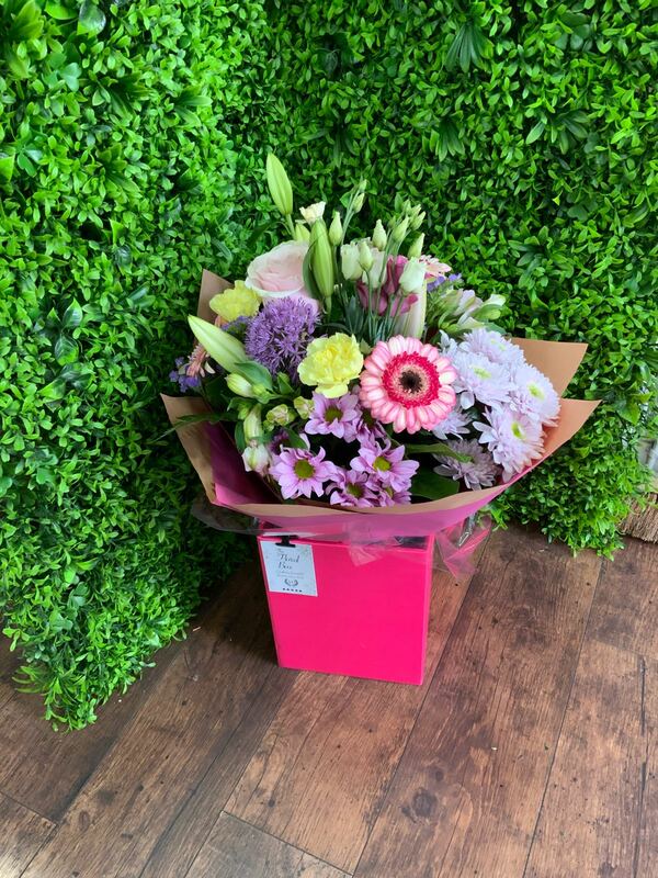 Flowers delivered to customer