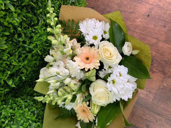 Flowers delivered to customer