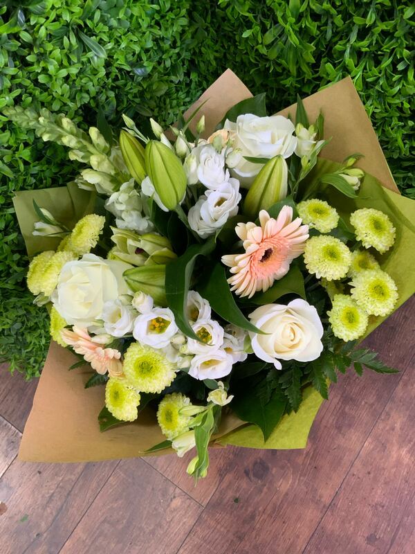 Flowers delivered to customer