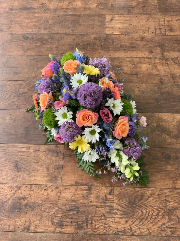 Flowers delivered to customer