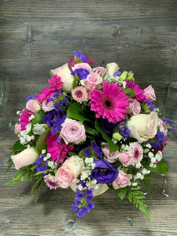 Flowers delivered to customer