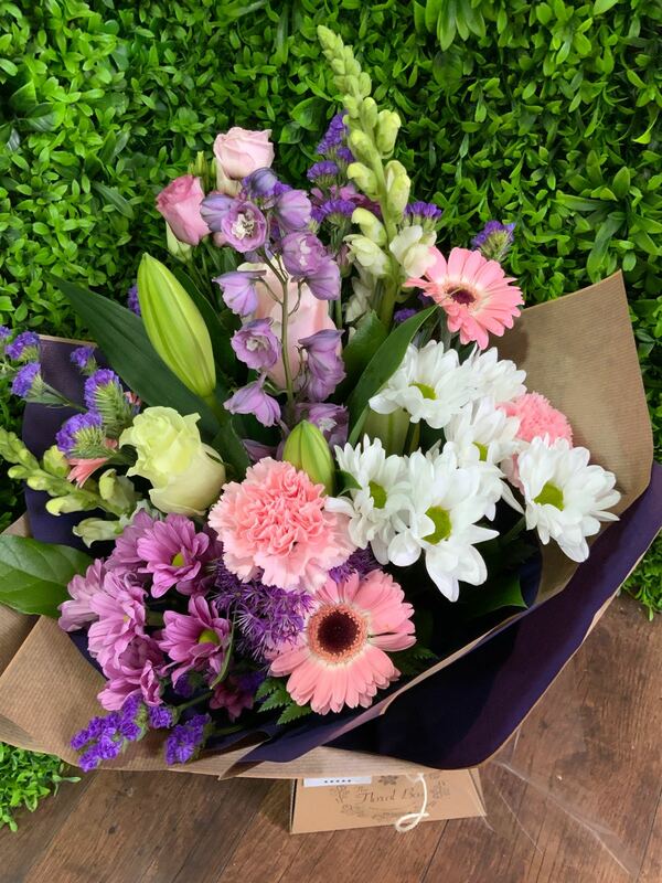 Flowers delivered to customer