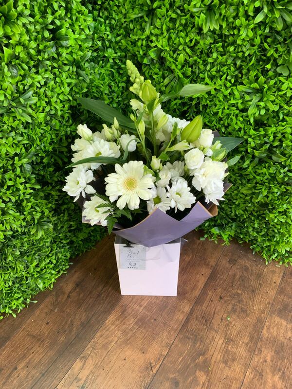 Flowers delivered to customer