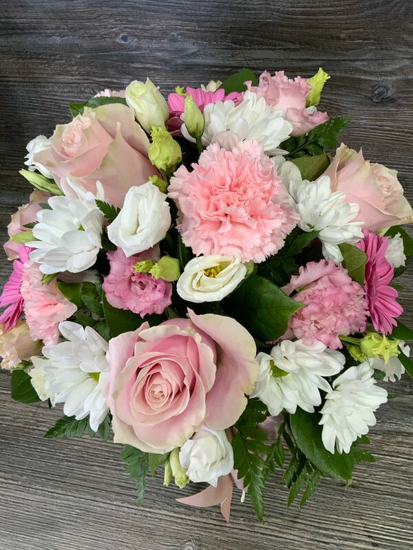 Flowers delivered to customer