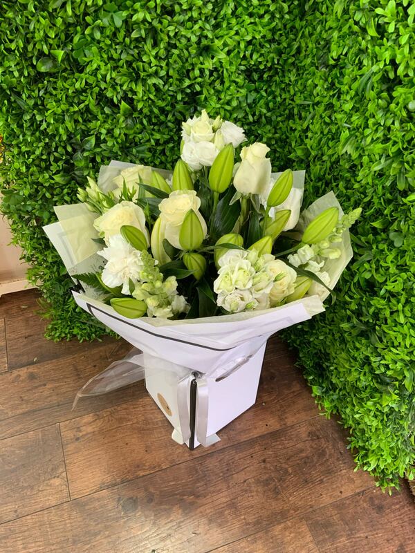 Flowers delivered to customer