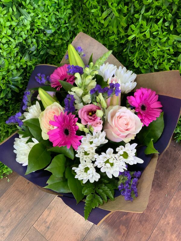 Flowers delivered to customer