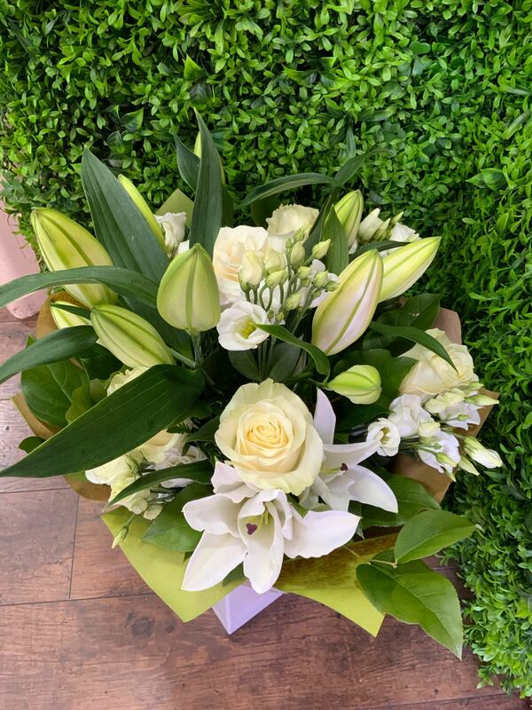 Flowers delivered to customer