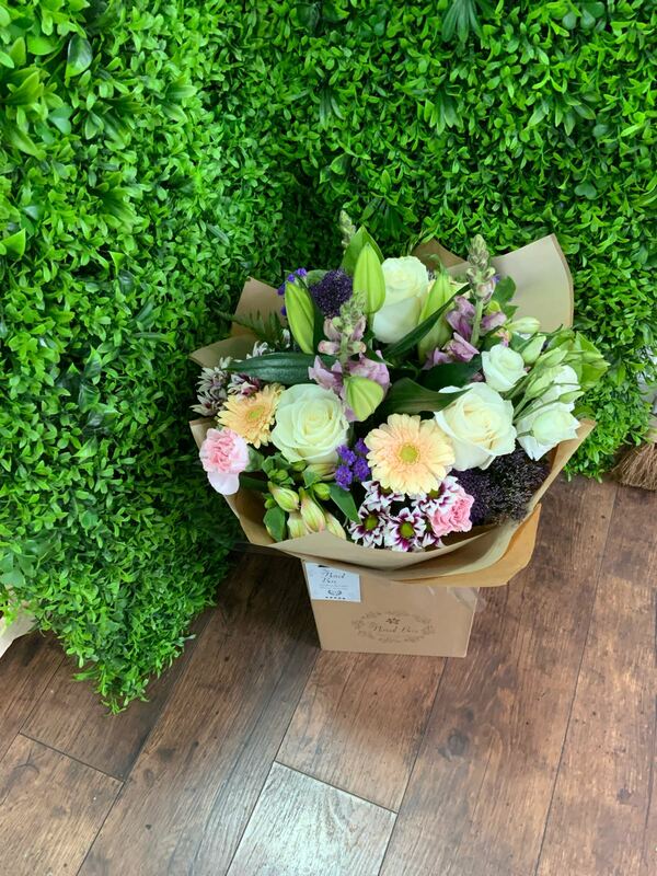 Flowers delivered to customer