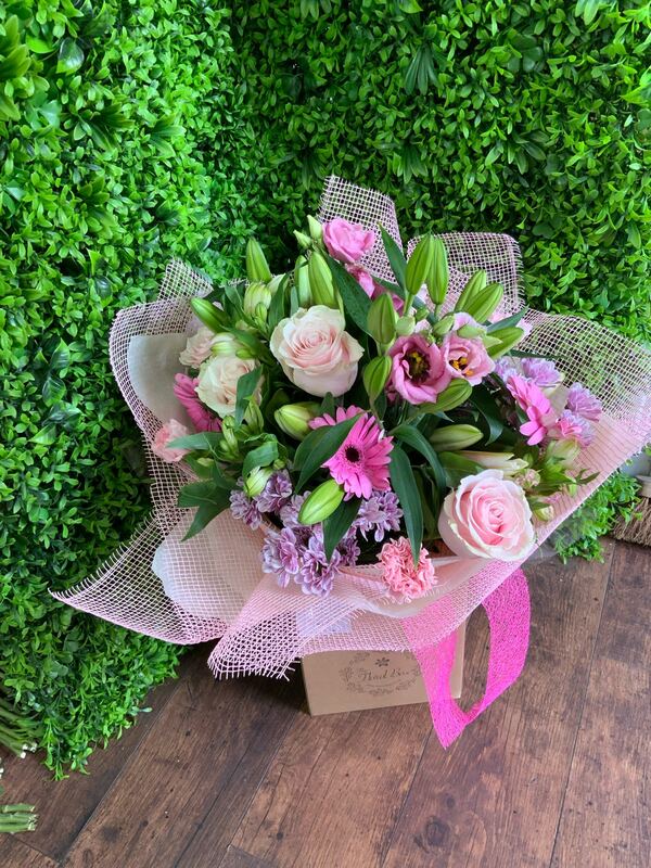 Flowers delivered to customer