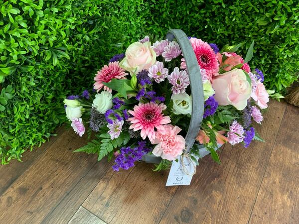 Flowers delivered to customer