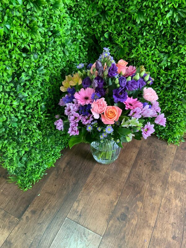 Flowers delivered to customer