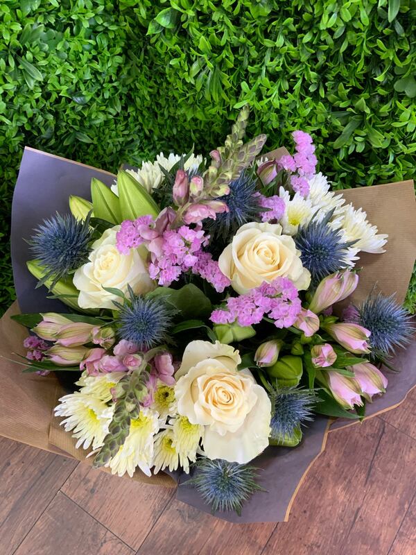 Flowers delivered to customer