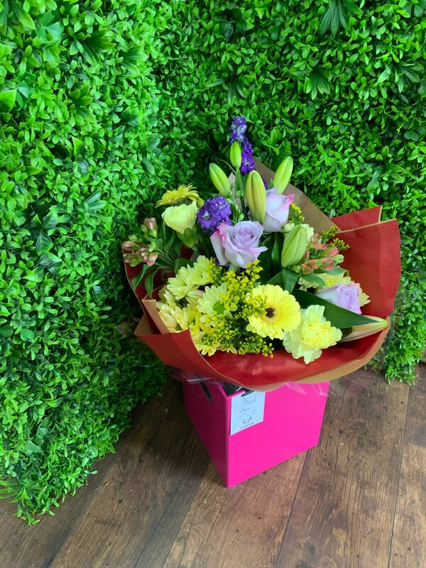 Flowers delivered to customer